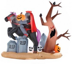 headless horseman inflatable - spirit