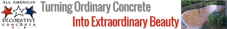 All American Decorative Concrete Franchise. Own A Home Based Franchise With Minimal Overhead. Decorative Concrete Franchises Services Are In High Demand. We are the world's only decorative concrete franchise.