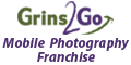 Grins 2 Go Mobile Photography Franchise. Join the #1 Mobile Event and Portrait Photography Franchise. A Brand You Can Trust. Mobile, Home-Based Franchise. Low Overhead. No Rent. NO Photography Experience Needed. Have you been searching for a franchise business for sale? Then you’ll love Grins 2 Go. The Grins 2 Go® mobile photography franchise is a totally unique and fun business concept with virtually no competition and a huge market potential.