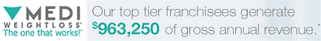 Medi-Weightloss® Franchises For Sale. Own The Weight loss Franchise That Works. Our Top Tier Franchise Owners Generate $963,250 Of Gross Annual Revenue.*