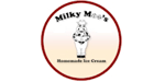 Milky Moo’s Homemade Ice Cream Franchise. Open your own ice cream franchise. Milky Moo's is renowned for its premier homemade ice cream that comes in 16 delicious flavors. We also serve tasty and nutritious sandwiches, wraps, soups and salads. Our menu staples are complemented by a variety of terrific ice cream cakes and party trays for all kinds of special occasions.
