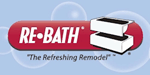 Re-Bath Bathroom Remodeling Franchise.  Meeting the Growing Demand for Bath Remodeling with America's Largest Bath Remodeling Franchise Team!  No Previous Experience is Necessary to Join a Leader in the Booming Home Remodeling Franchise Industry!  Re-Bath's Bathtub Liners, Wall Surround Systems, Shower Base Liners and Vanity Tops are designed to fit perfectly over old bathtubs, out-of-date tile walls and worn-out shower bases. Re-Bath Products will not chip, peel, rust, mildew or dent.