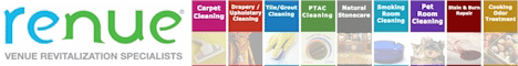 Renue Systems Cleaning Service Franchise. Cleaning Franchise Specializing In Odor Removal, Decontamination, Disinfection, Upholstery and Carpet Cleaning For The Hotel Industry. Are you looking to find an industry leading Franchise Business? Thousands of hotel properties nationwide contain very expensive commercial carpeting, drapes, upholstery and tile and grout. These properties face the following problems, all of which Renue Systems is an expert in addressing