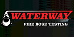 Waterway Fire Hose Testing Franchise. America's Fire Departments Require Fire Hose Testing and Waterway Fire Hose Testing Franchises Service Them. Probably the Greatest Business Opportunity in the Firefighting Industry. Waterway is the nation's fastest growing provider of vital, annually required fire hose testing to America's Fire Departments.