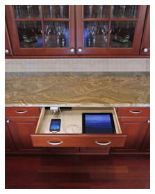 Kitchen Tune-Up - Drawer Charging Station
