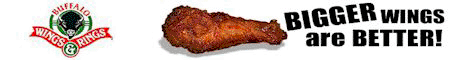 Chicken Wing Franchise - Restaurant Franchise - Buffalo Chicken Wings Franchise - Hot Wing Franchise - Buffalo Wing Franchise - Chicken Wings - Hot Chicken Wings Franchise - Hot Buffalo Wing Franchise.  Buffalo Wings & Rings Restaurant Franchise Opportunities - Prime Chicken Wings Franchise Opportunities Available.  Chicken Wings have been around for more than three decades; originally gaining acceptance as a snack item -- but soon were in as great a demand as popcorn and nachos. Because buffalo chicken wings taste so great, are good for parties, and are terrific finger food, they soon became popular lunch and dinner items.  Now you can own a chicken wing franchise.