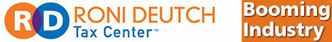 Roni Deutch Tax Center Franchise.  Income Tax Preparation Franchises.  When it comes to franchising branding is key! When it comes to taxes, the Roni Deutch name is known by millions of Americans across the country, ranking second only to H&R Block. Tax attorney Roni Deutch, owner of the nations largest tax resolution law firm, founded the Roni Deutch Tax Center to answer the call for competent tax return preparation.