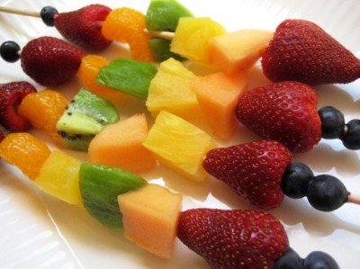 Fruit kabobs