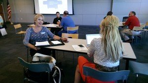 Katie Fagan at the San José Small Business Ignite